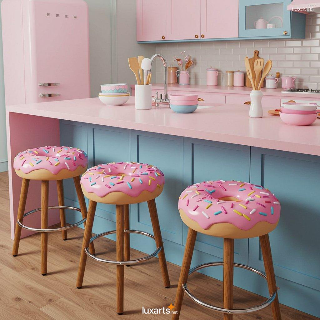 LUX.2385	Donut Stools: Stylish and Functional Seating for Modern Spaces donut stools 5