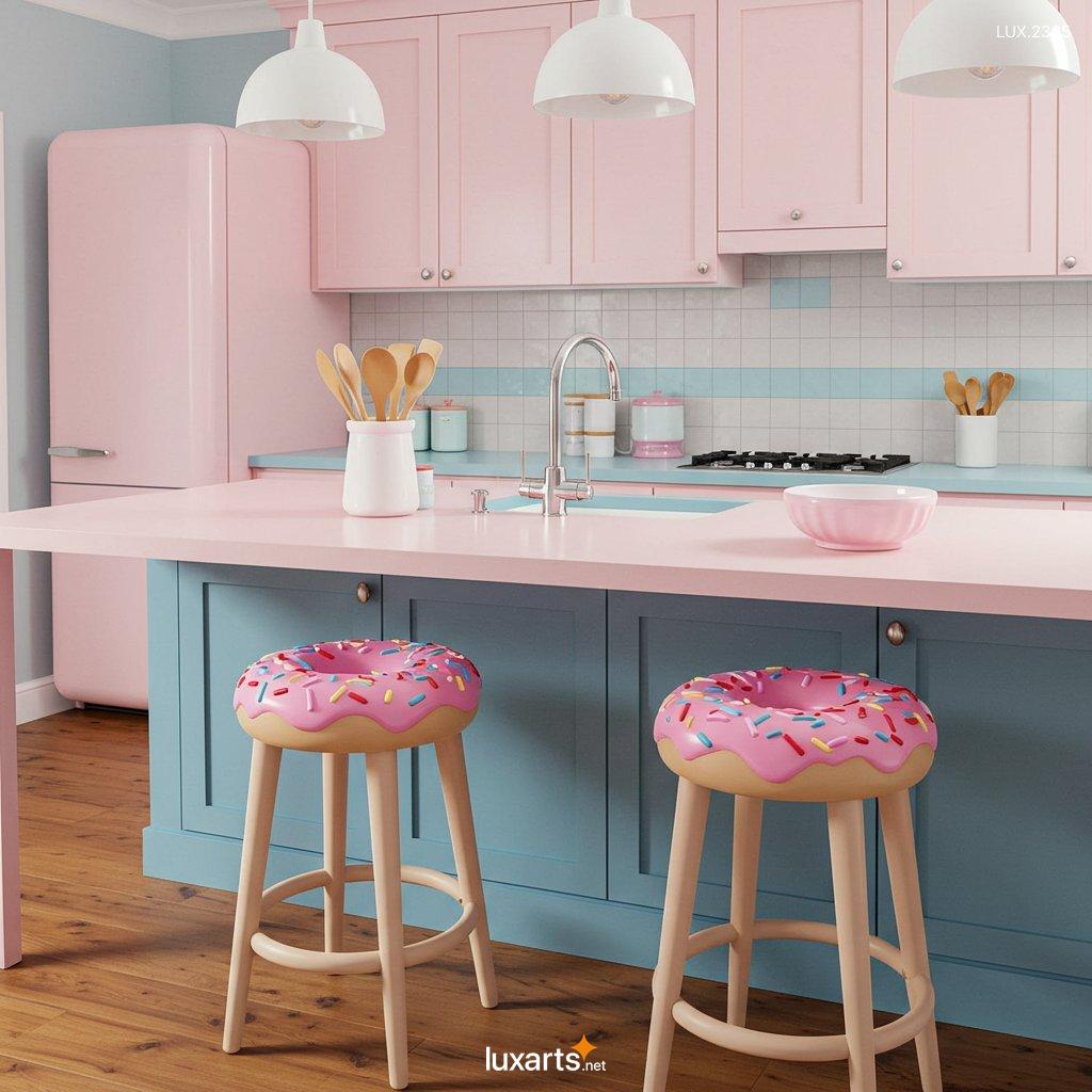 LUX.2385	Donut Stools: Stylish and Functional Seating for Modern Spaces donut stools 7