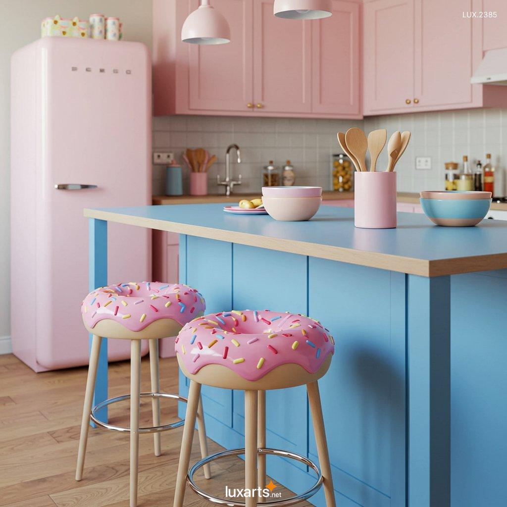 LUX.2385	Donut Stools: Stylish and Functional Seating for Modern Spaces donut stools 8