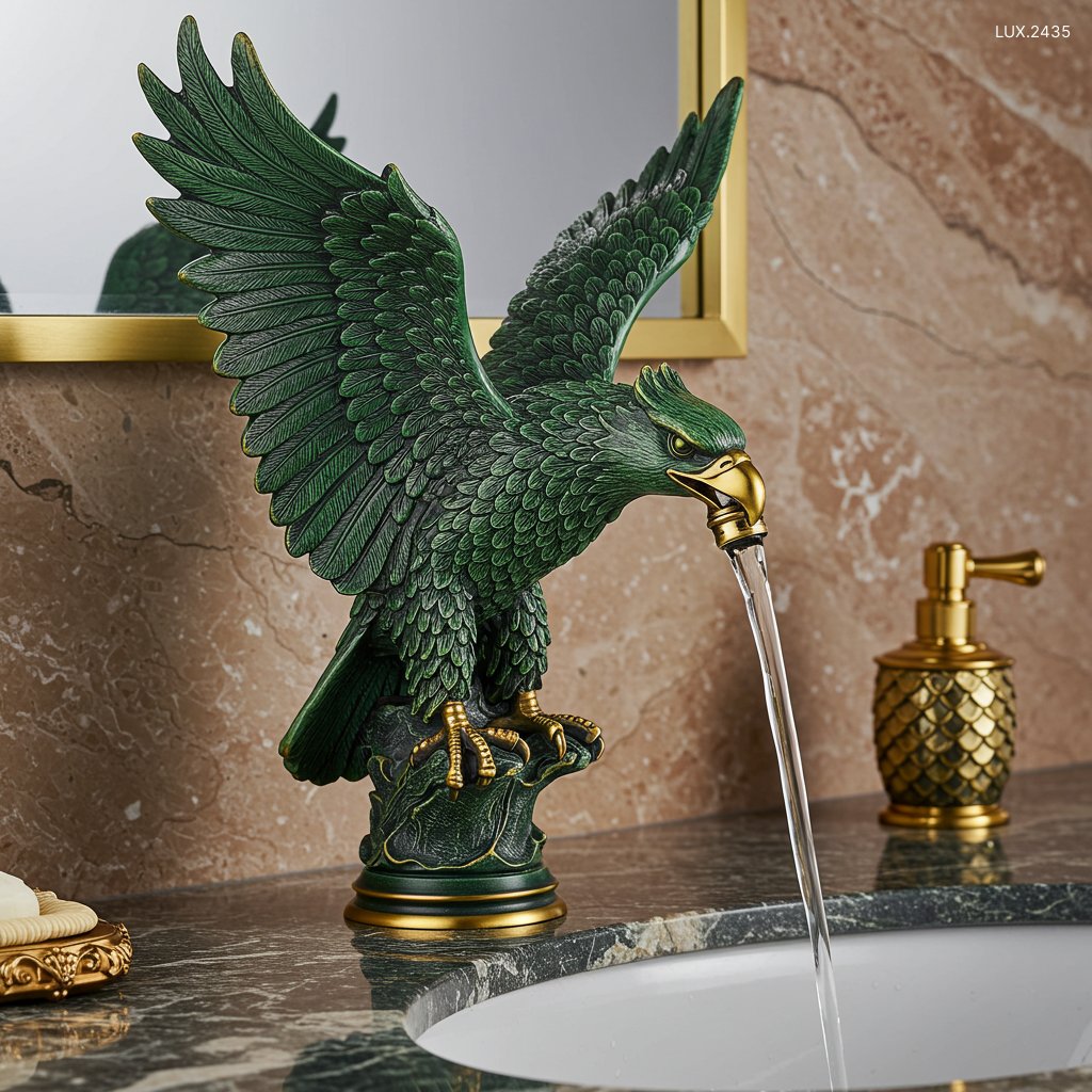 LUX.2435	Eagle Shaped Faucets: Unique and Stylish Designs for Modern Homes eagle faucets 6