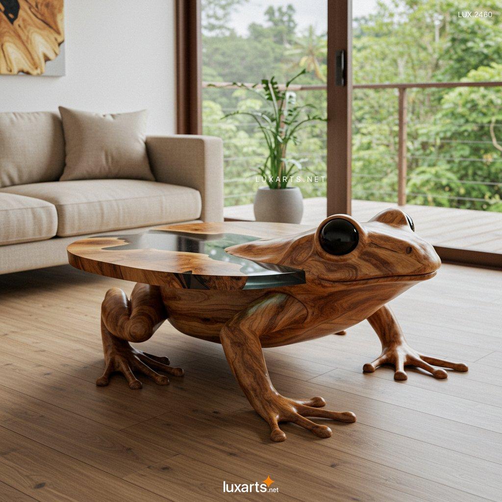 LUX.2460	Frog Shaped Coffee Table: Unique and Quirky Addition to Your Living Room frog shaped coffee table 2