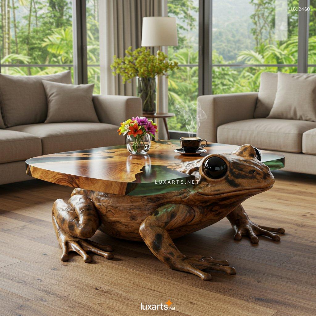 LUX.2460	Frog Shaped Coffee Table: Unique and Quirky Addition to Your Living Room frog shaped coffee table 3