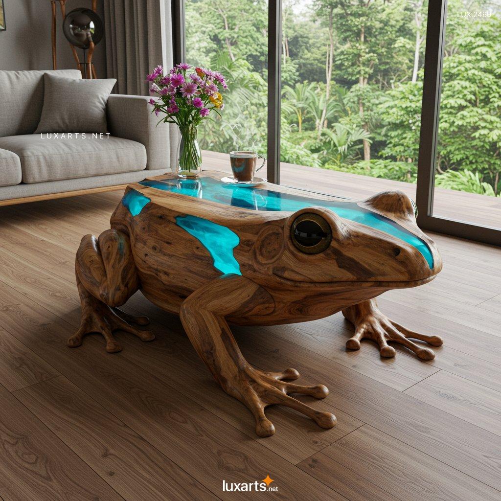 LUX.2460	Frog Shaped Coffee Table: Unique and Quirky Addition to Your Living Room frog shaped coffee table 7