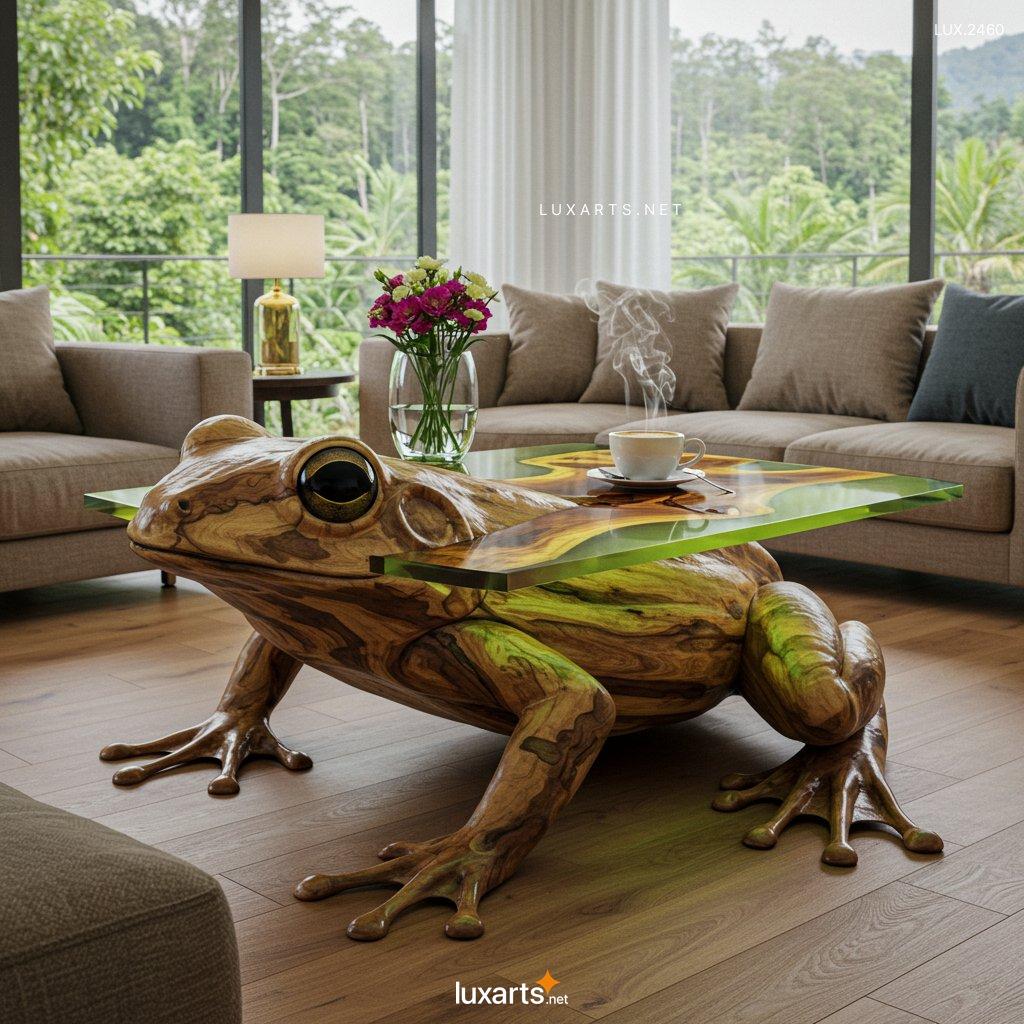 LUX.2460	Frog Shaped Coffee Table: Unique and Quirky Addition to Your Living Room frog shaped coffee table 9