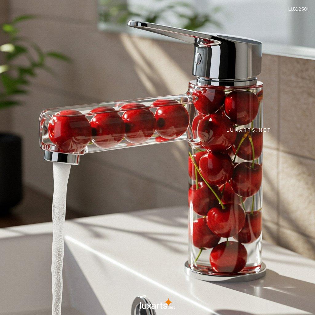 LUX.2501	Faucet With Vegetables Inside: Modern Design Inspired by Nature glass faucet with vegetables inside 21