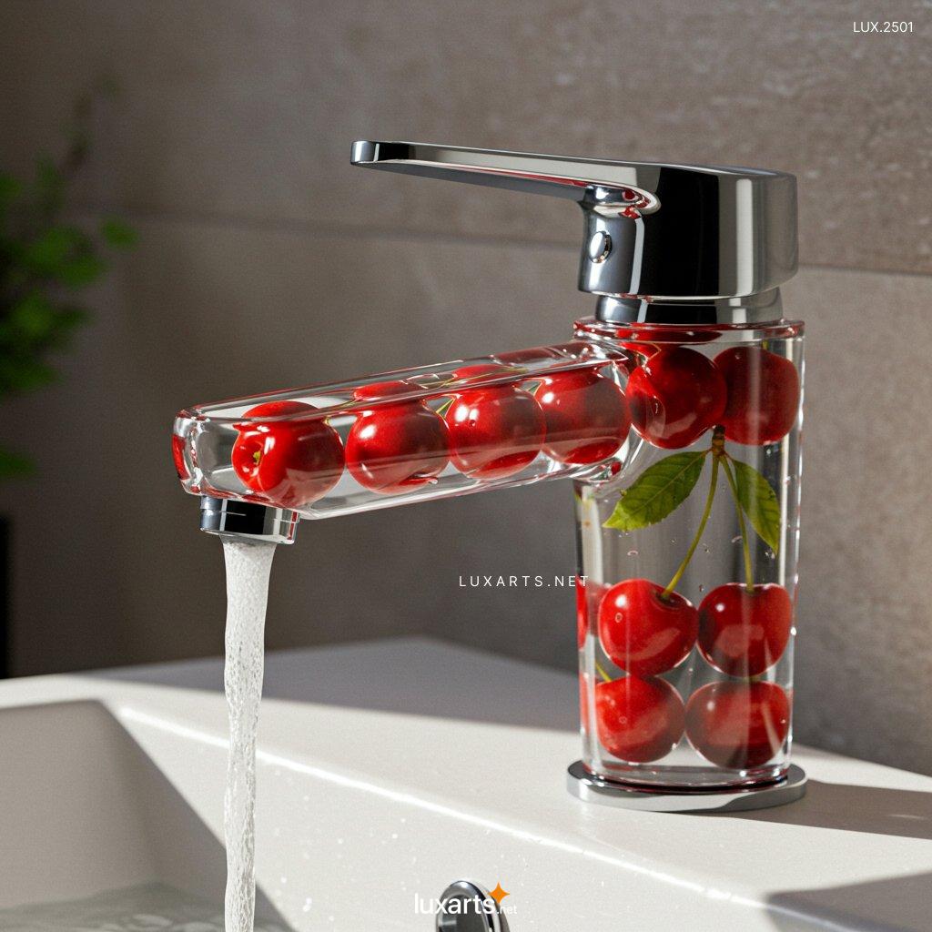 LUX.2501	Faucet With Vegetables Inside: Modern Design Inspired by Nature glass faucet with vegetables inside 22