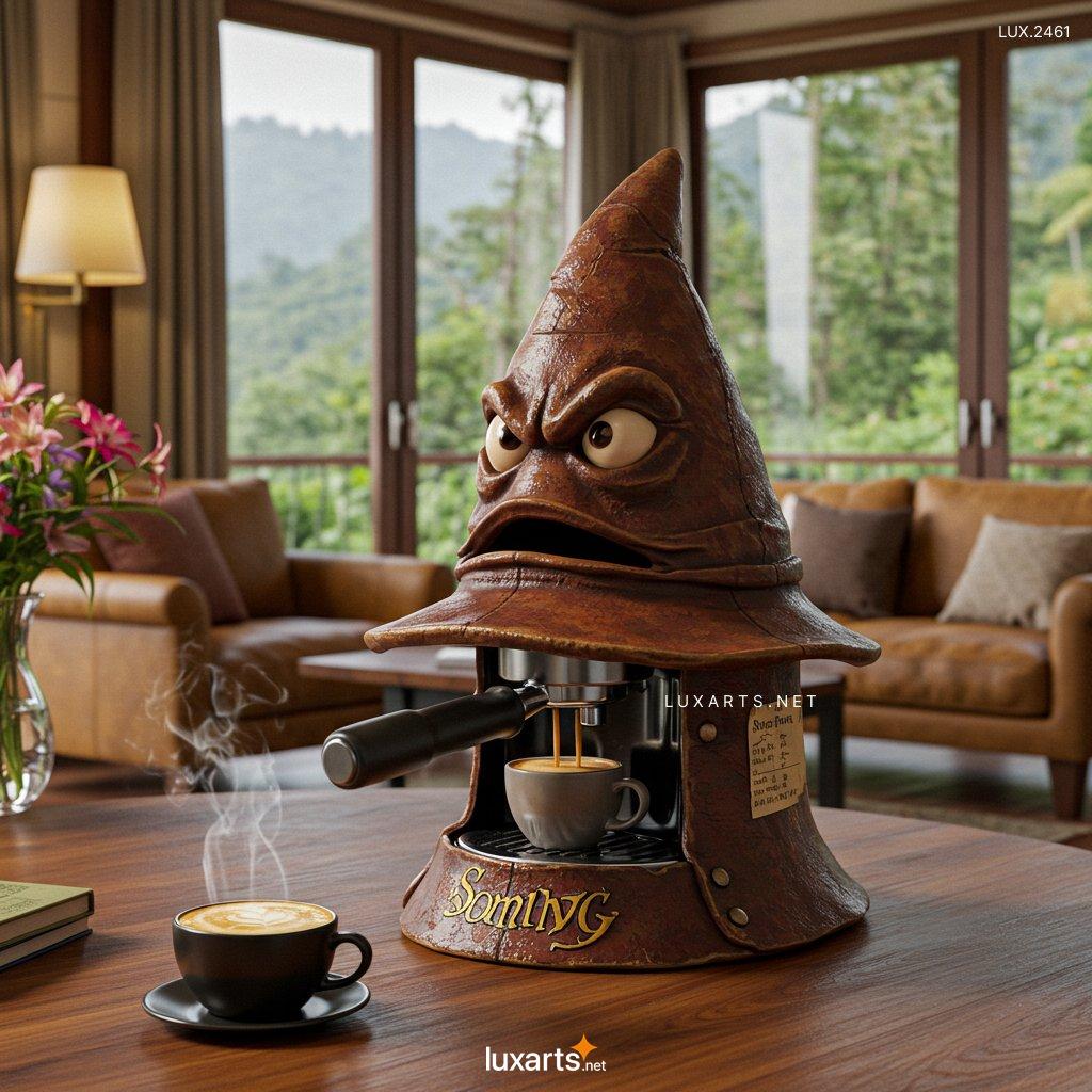 LUX.2461	Sorting Hat Coffee Maker: Brew Magic into Your Morning Routine sorting hat coffee maker 4