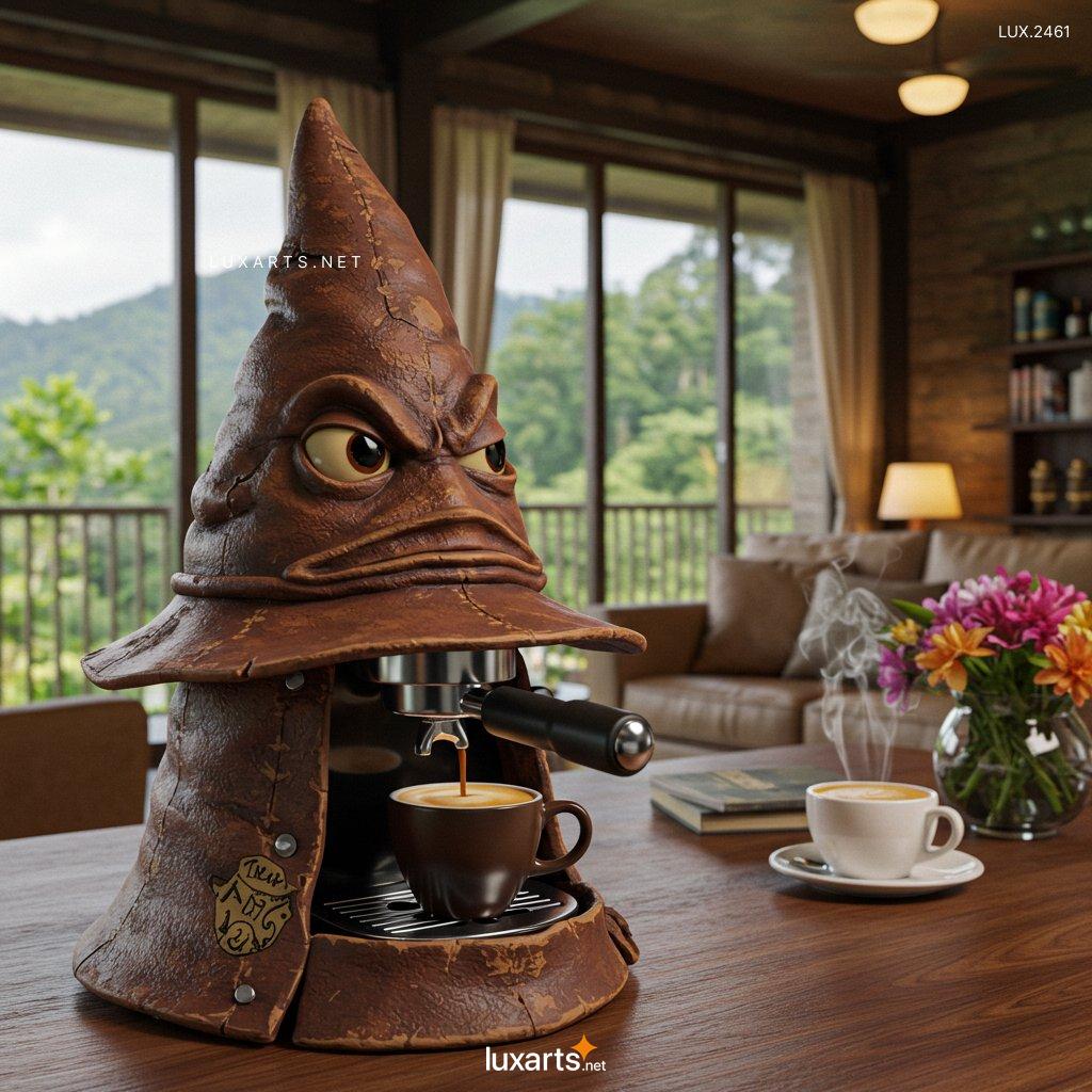 LUX.2461	Sorting Hat Coffee Maker: Brew Magic into Your Morning Routine sorting hat coffee maker 5