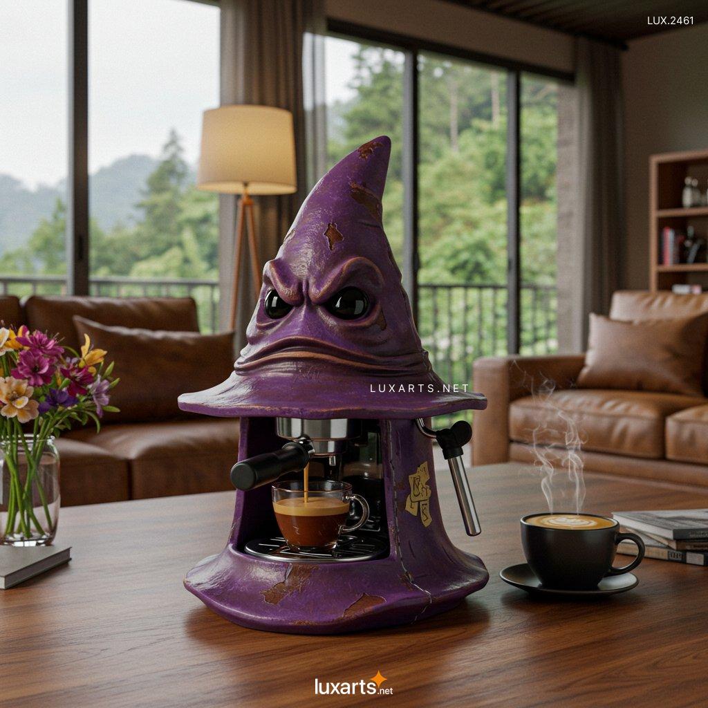 LUX.2461	Sorting Hat Coffee Maker: Brew Magic into Your Morning Routine sorting hat coffee maker 6