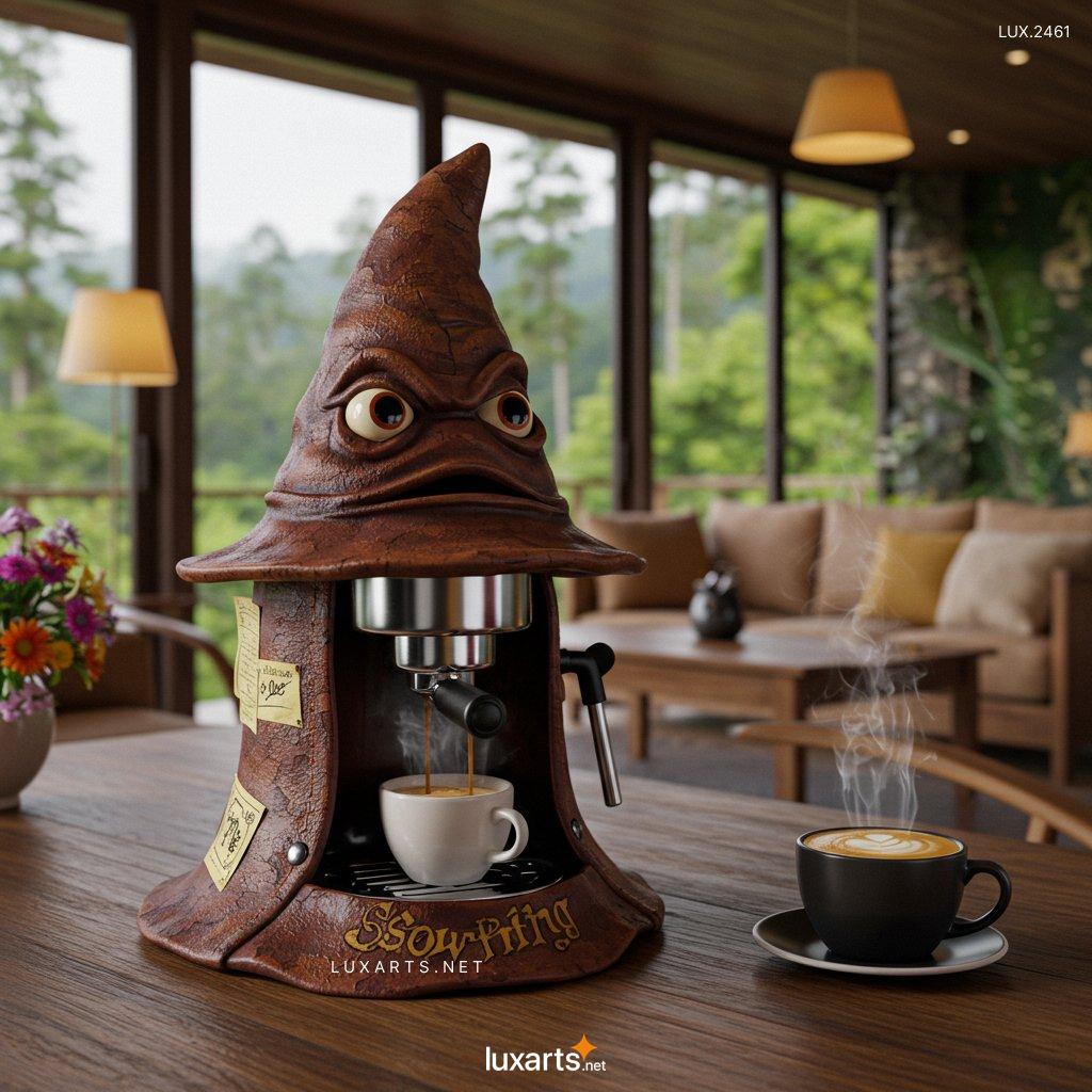 LUX.2461	Sorting Hat Coffee Maker: Brew Magic into Your Morning Routine sorting hat coffee maker 8