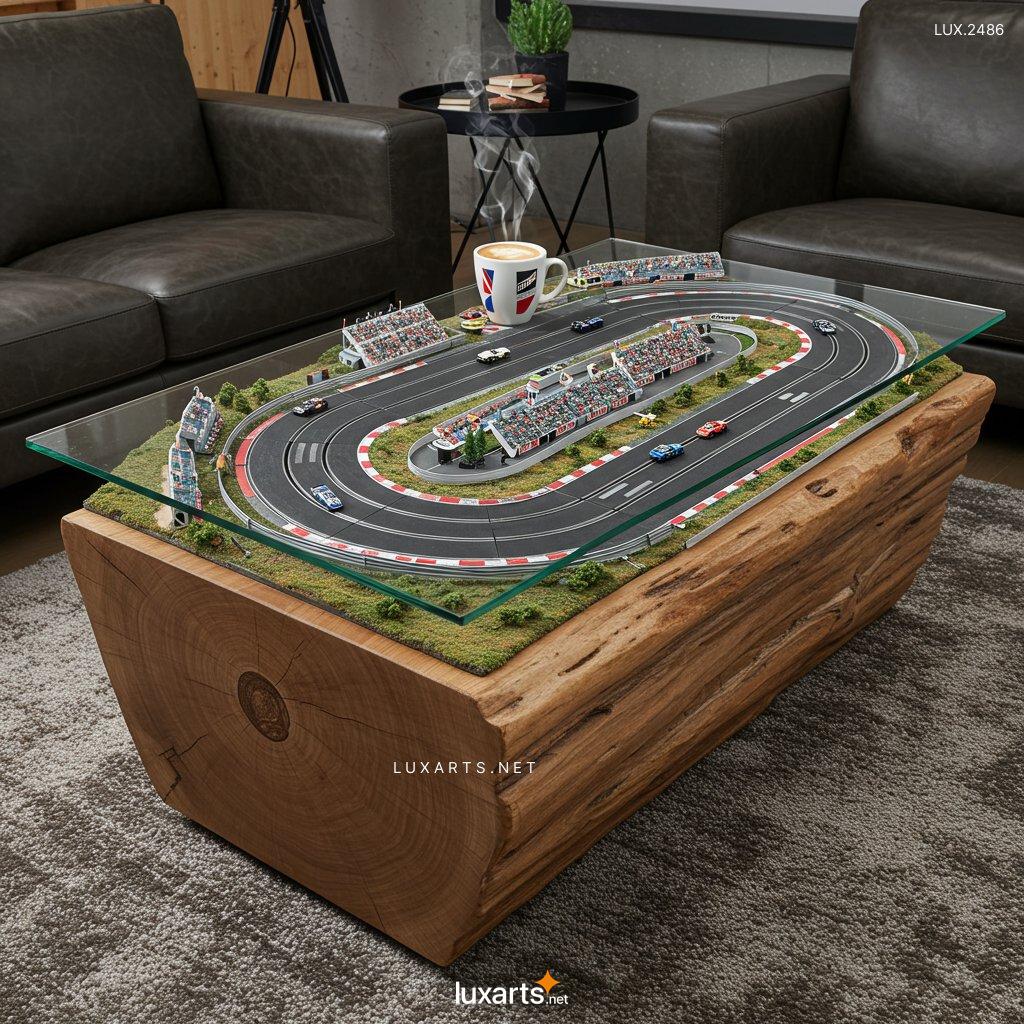 LUX.2486	Stadium Coffee Table: Elevate Your Home Decor with a Sporty Twist stadium coffee table 13