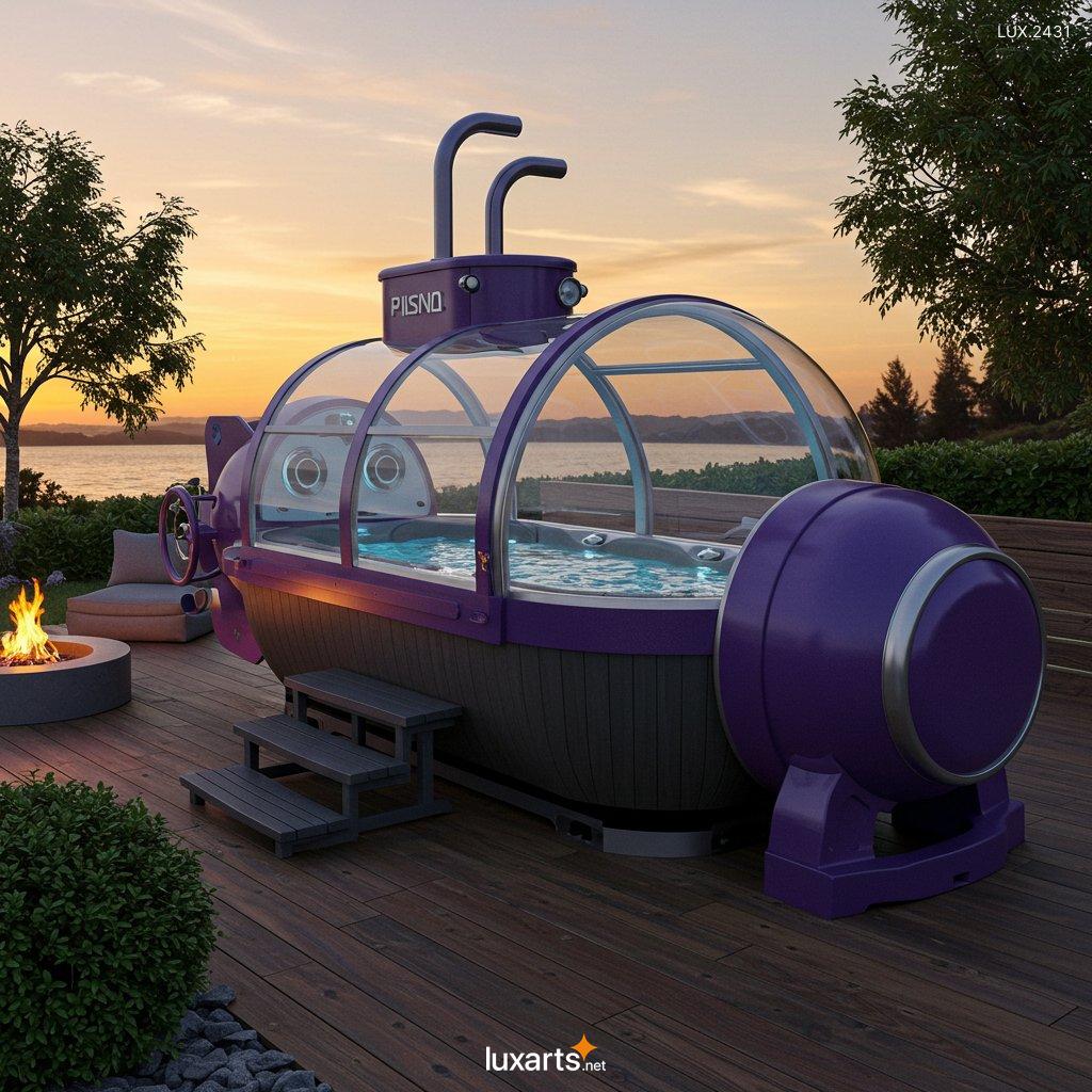 LUX.2431	Submarine Inspired Hot Tubs: Where Design Meets Relaxation submarine inspired hot tubs 1