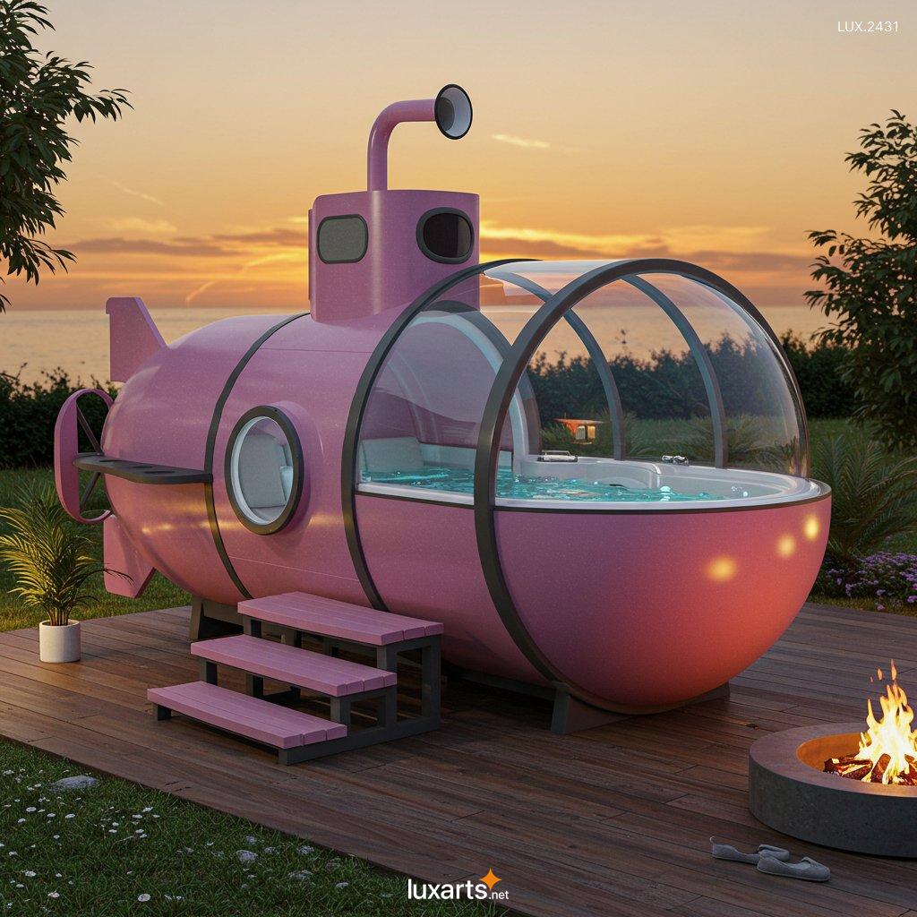 LUX.2431	Submarine Inspired Hot Tubs: Where Design Meets Relaxation submarine inspired hot tubs 2