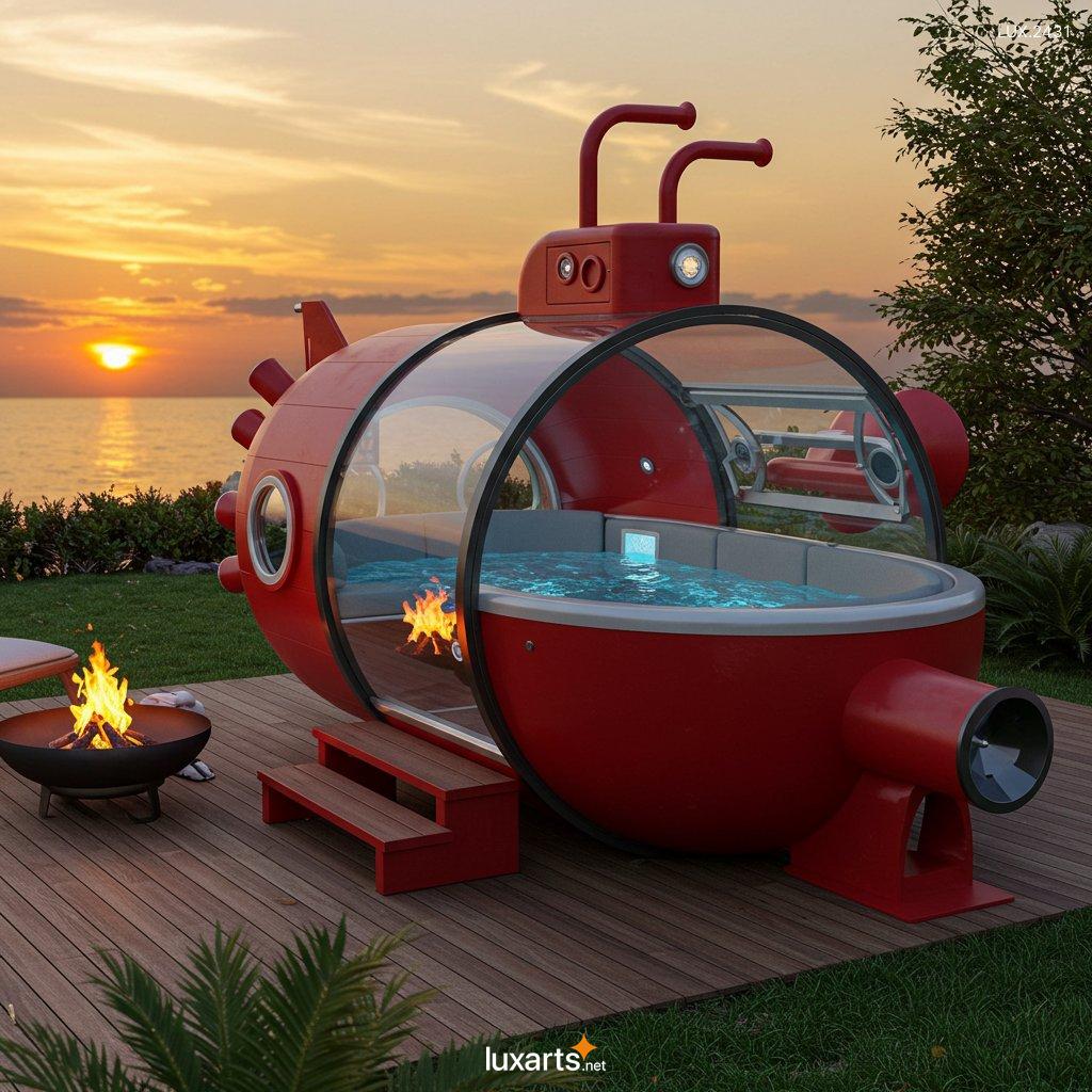 LUX.2431	Submarine Inspired Hot Tubs: Where Design Meets Relaxation submarine inspired hot tubs 3