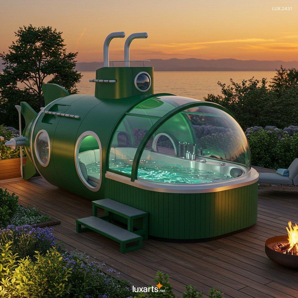 LUX.2431	Submarine Inspired Hot Tubs: Where Design Meets Relaxation submarine inspired hot tubs 4