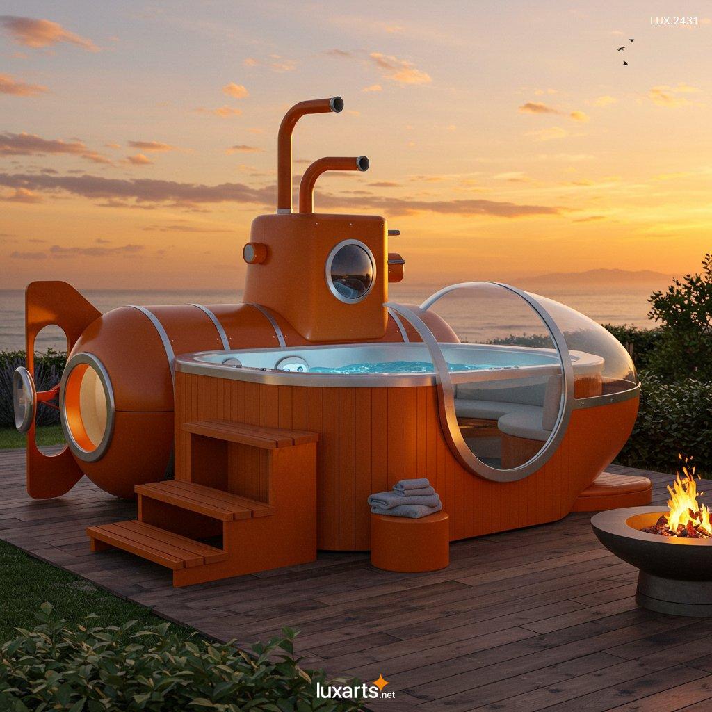 LUX.2431	Submarine Inspired Hot Tubs: Where Design Meets Relaxation submarine inspired hot tubs 5