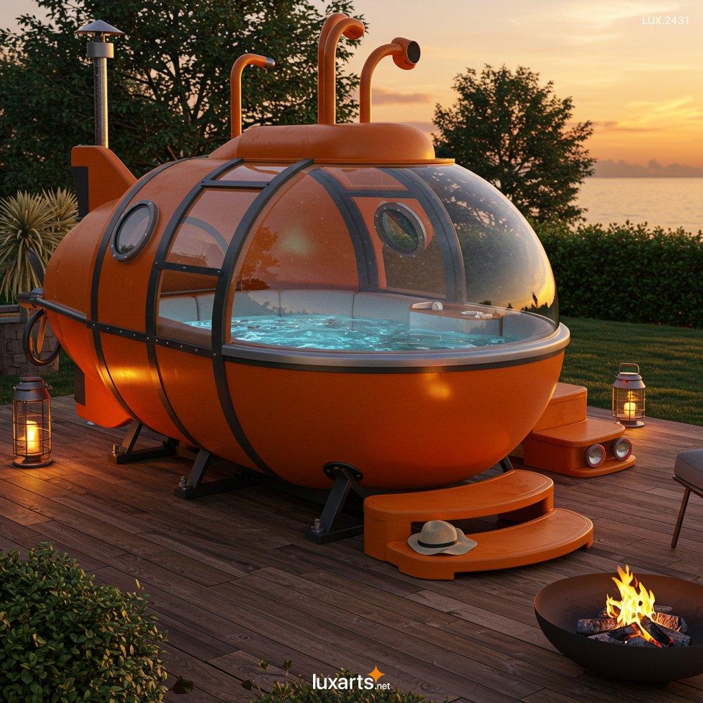 LUX.2431	Submarine Inspired Hot Tubs: Where Design Meets Relaxation submarine inspired hot tubs 6