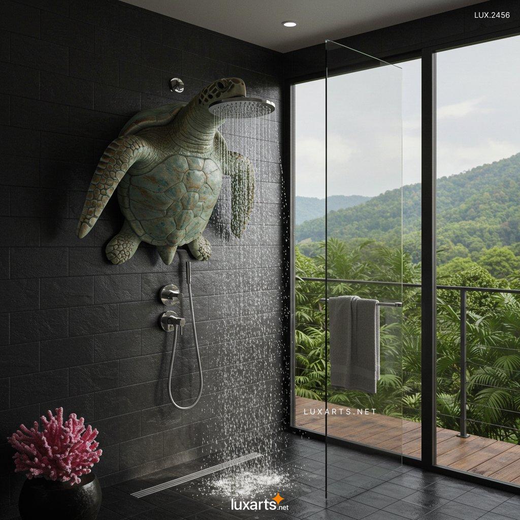 LUX.2456	Turtle Shaped Shower Head: Enhance Your Bathroom Aesthetics turtle shaped shower head2 10