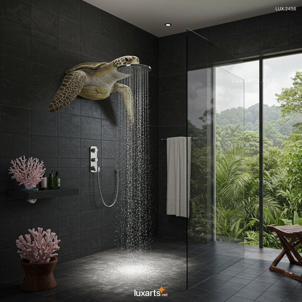 LUX.2456	Turtle Shaped Shower Head: Enhance Your Bathroom Aesthetics turtle shaped shower head2 2