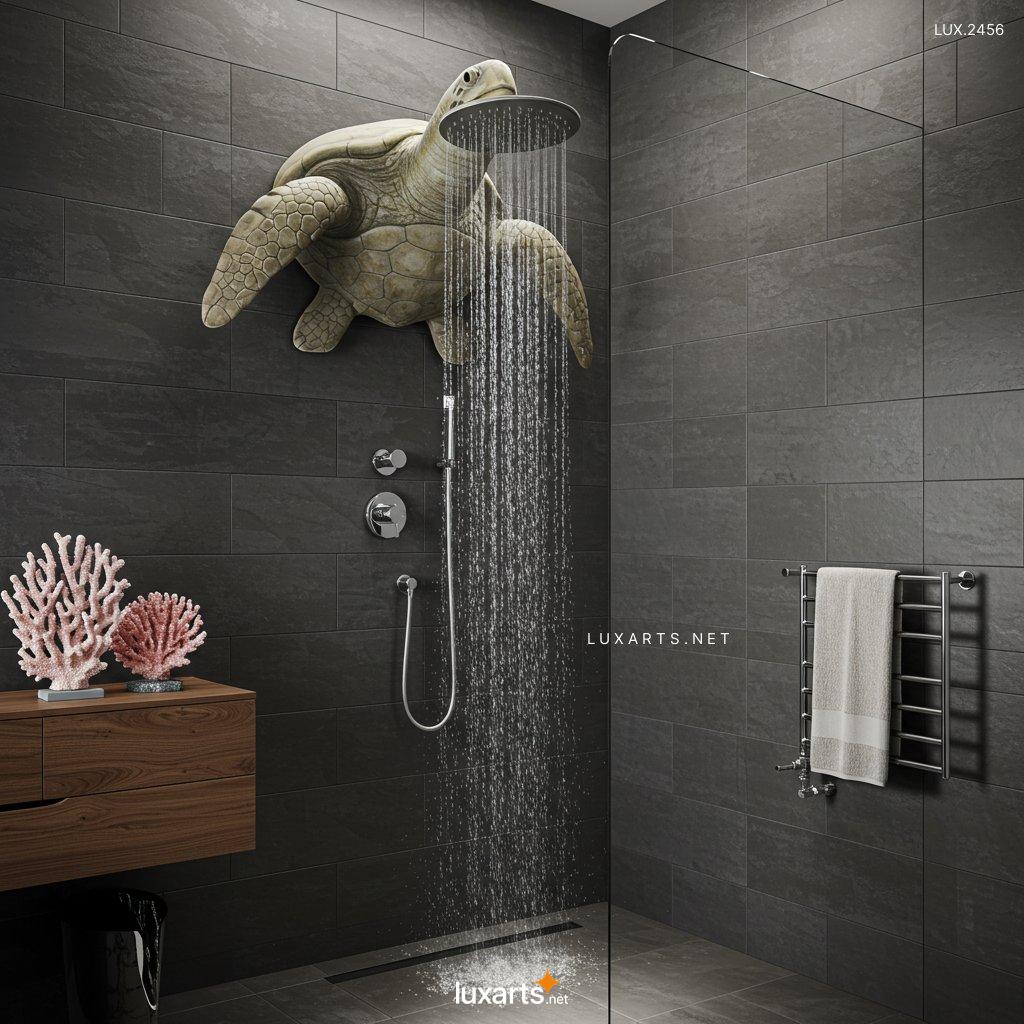 LUX.2456	Turtle Shaped Shower Head: Enhance Your Bathroom Aesthetics turtle shaped shower head2 4