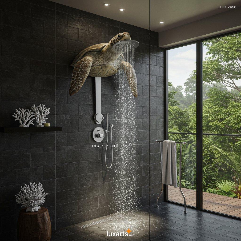 LUX.2456	Turtle Shaped Shower Head: Enhance Your Bathroom Aesthetics turtle shaped shower head2 7