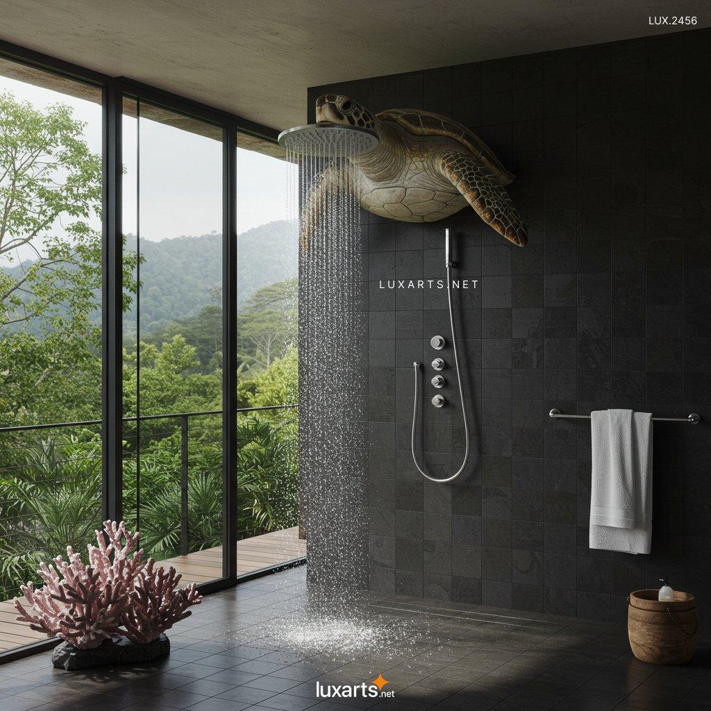 LUX.2456	Turtle Shaped Shower Head: Enhance Your Bathroom Aesthetics turtle shaped shower head2 8