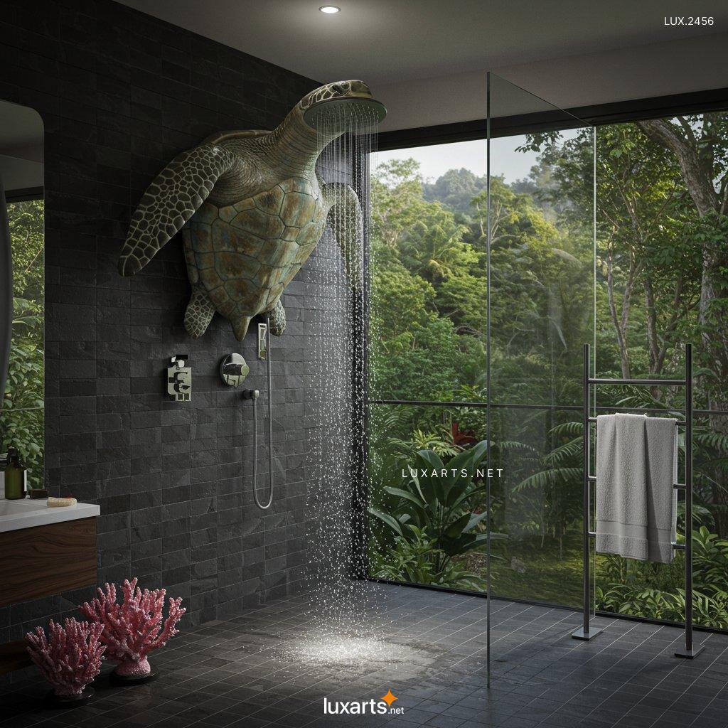 LUX.2456	Turtle Shaped Shower Head: Enhance Your Bathroom Aesthetics turtle shaped shower head2 9