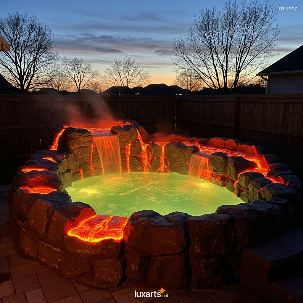 LUX.2397	Volcano Inspired Hot Tubs: The Ultimate Relaxation Experience volcano inspired hot tubs 1