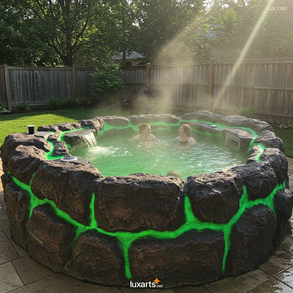 LUX.2397	Volcano Inspired Hot Tubs: The Ultimate Relaxation Experience volcano inspired hot tubs 12