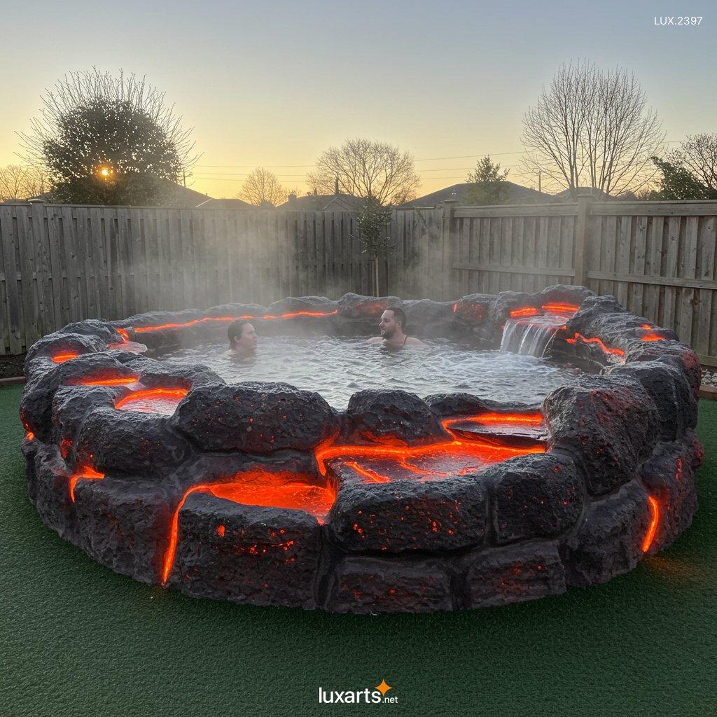 LUX.2397	Volcano Inspired Hot Tubs: The Ultimate Relaxation Experience volcano inspired hot tubs 5