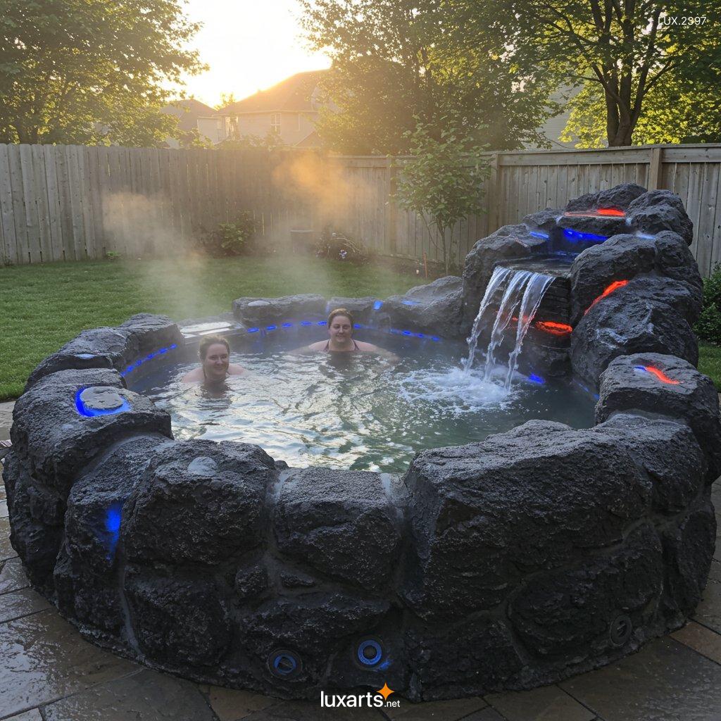 LUX.2397	Volcano Inspired Hot Tubs: The Ultimate Relaxation Experience volcano inspired hot tubs 8