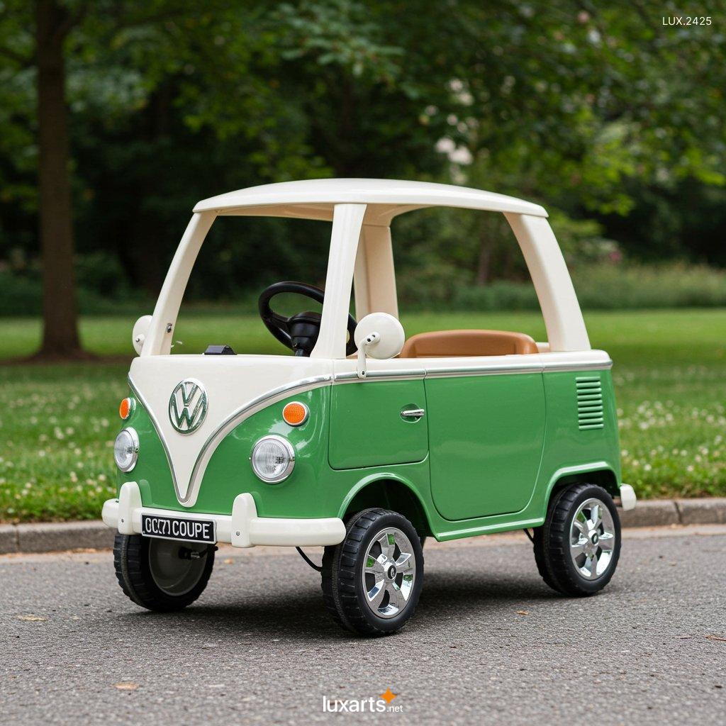 LUX.2425	Volkswagen Bus Inspired Cozy Coupe: A Nostalgic and Comfortable Ride for Kids volkswagen bus inspired cozy coupe 4