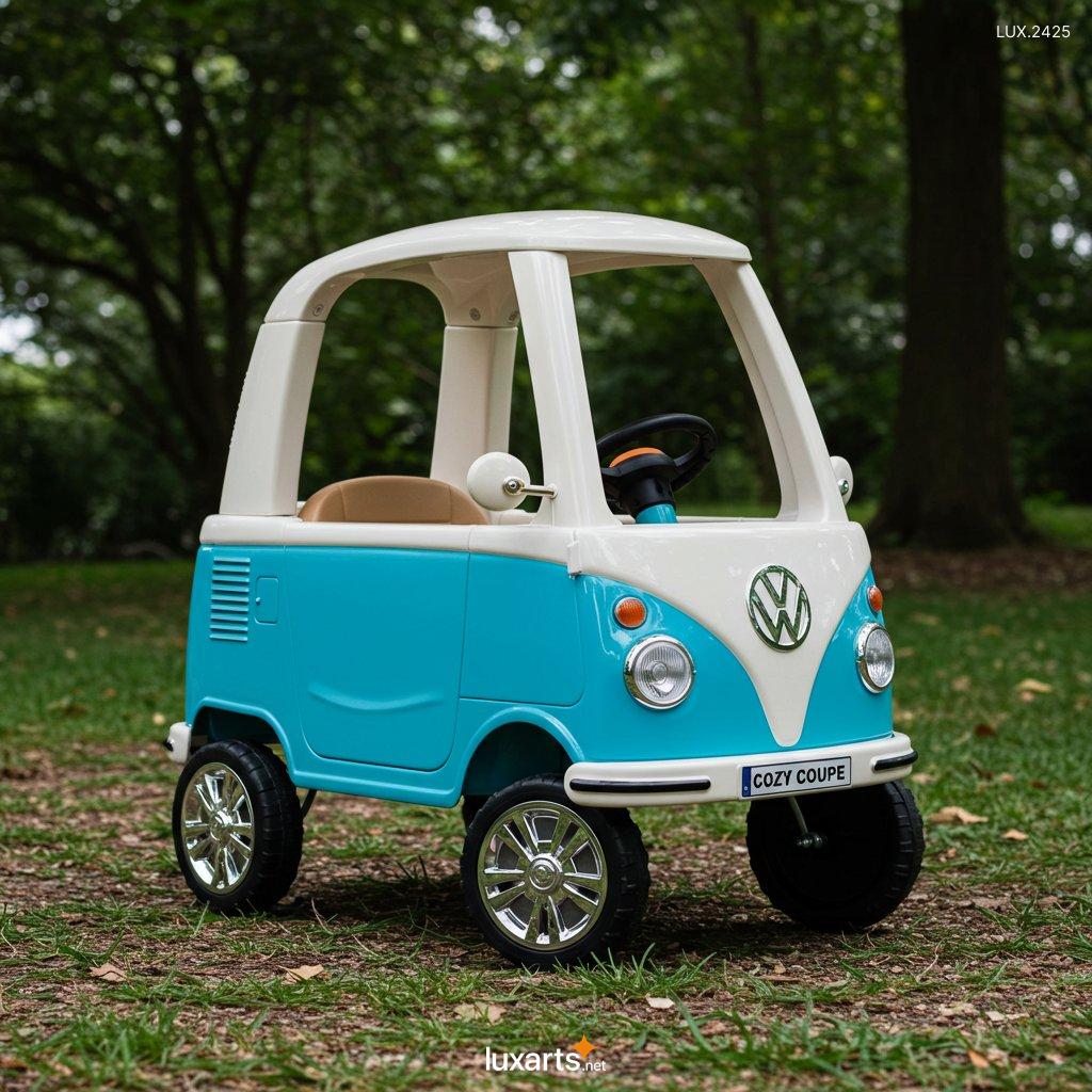 LUX.2425	Volkswagen Bus Inspired Cozy Coupe: A Nostalgic and Comfortable Ride for Kids volkswagen bus inspired cozy coupe 5