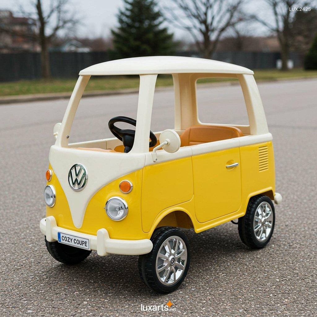 LUX.2425	Volkswagen Bus Inspired Cozy Coupe: A Nostalgic and Comfortable Ride for Kids volkswagen bus inspired cozy coupe 6