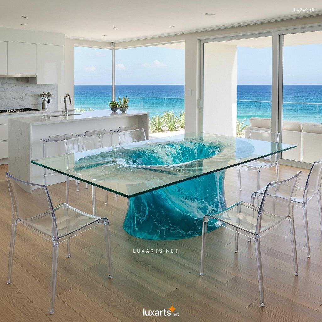 LUX.2488	Water Vortex inspired Dining Tables: Stunning Furniture Inspired by Nature’s Beauty water vortex inspired dining tables 2