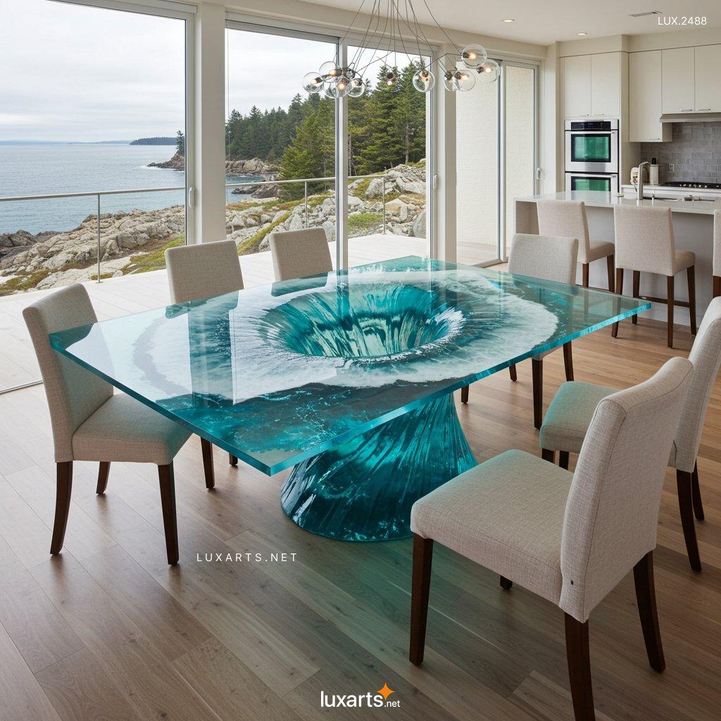 LUX.2488	Water Vortex inspired Dining Tables: Stunning Furniture Inspired by Nature’s Beauty water vortex inspired dining tables 5