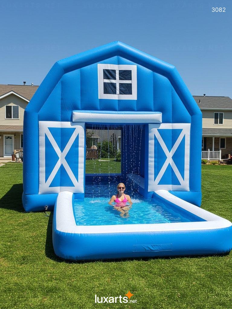 Inflatable Barn Shaped Pools: Perfect for Backyard Fun & Relaxation 3082 inflatable barn pools 13