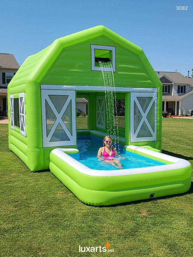 Inflatable Barn Shaped Pools: Perfect for Backyard Fun & Relaxation 3082 inflatable barn pools 17