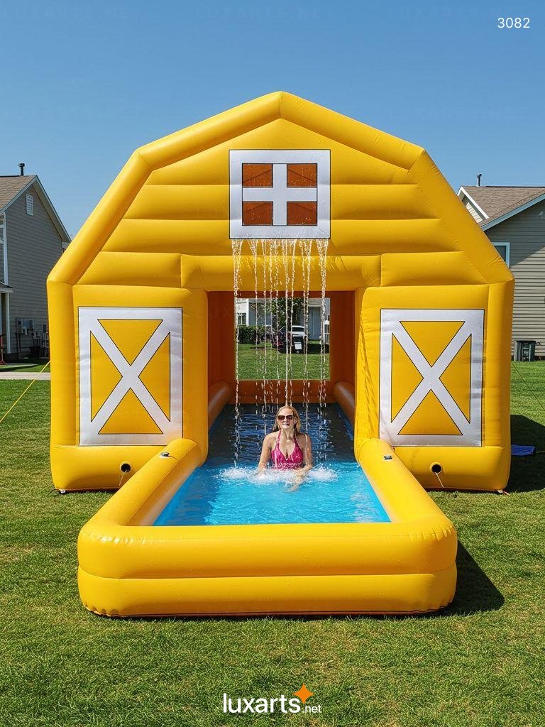 Inflatable Barn Shaped Pools: Perfect for Backyard Fun & Relaxation 3082 inflatable barn pools 19