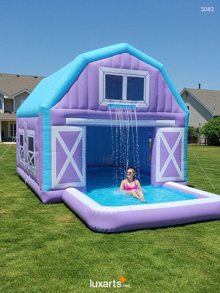 Inflatable Barn Shaped Pools: Perfect for Backyard Fun & Relaxation 3082 inflatable barn pools 2