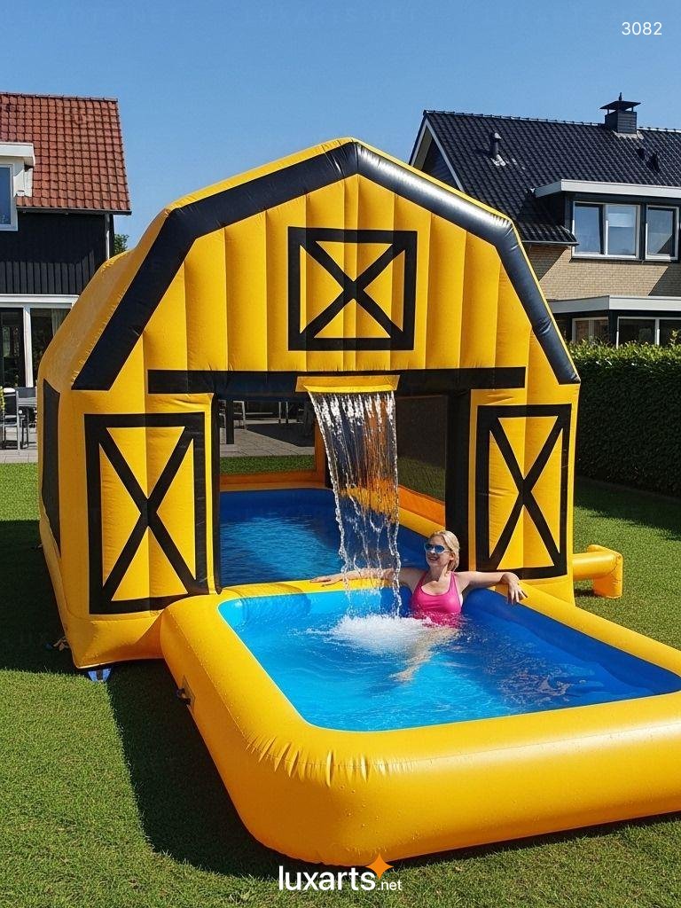Inflatable Barn Shaped Pools: Perfect for Backyard Fun & Relaxation 3082 inflatable barn pools 25