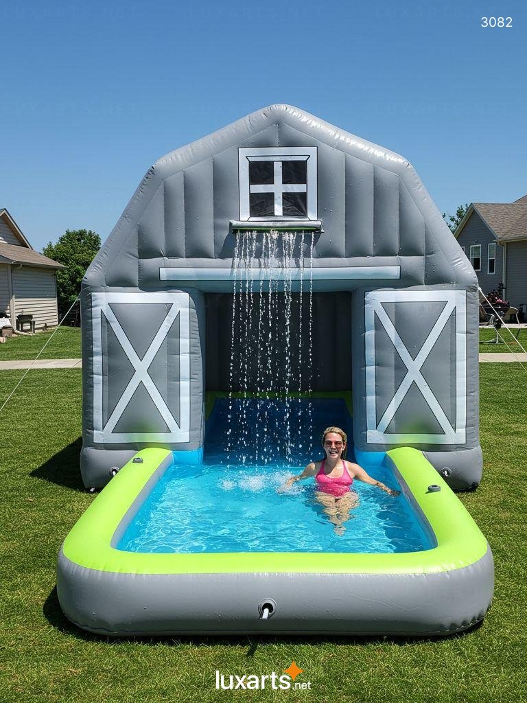 Inflatable Barn Shaped Pools: Perfect for Backyard Fun & Relaxation 3082 inflatable barn pools 5