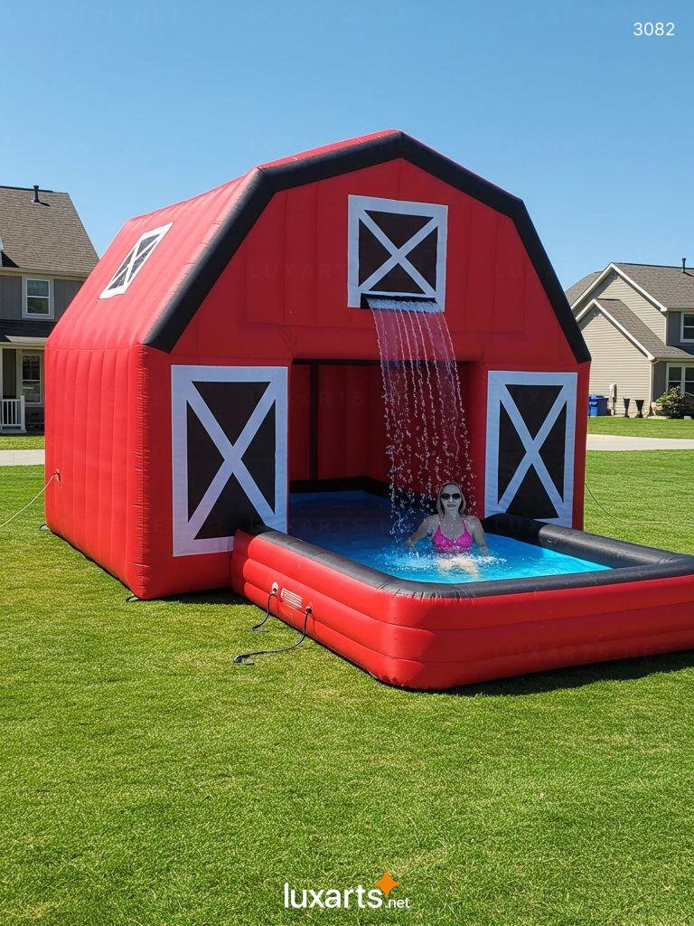 Inflatable Barn Shaped Pools: Perfect for Backyard Fun & Relaxation 3082 inflatable barn pools 8