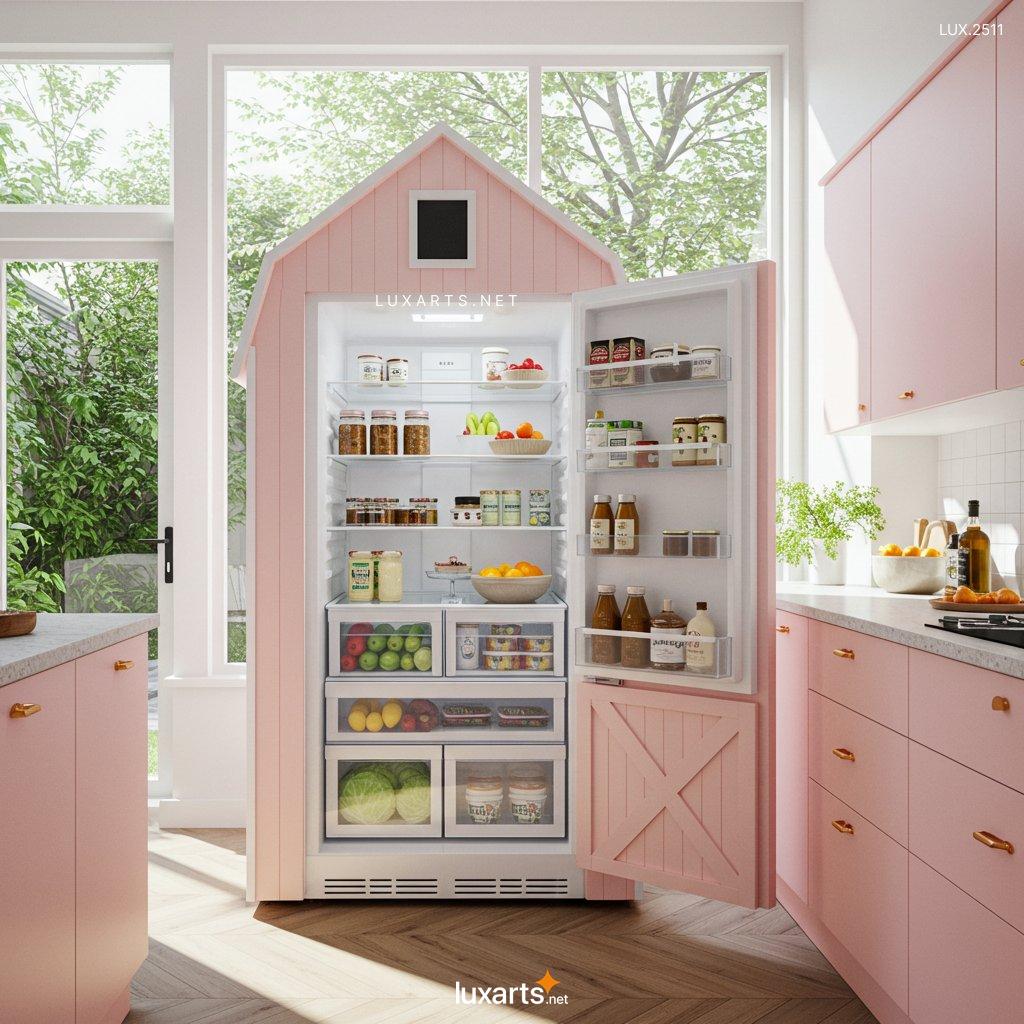 LUX.2511 Barn-Style Fridges - Unique Farmhouse Design for Kitchens barn inspired fridges 2