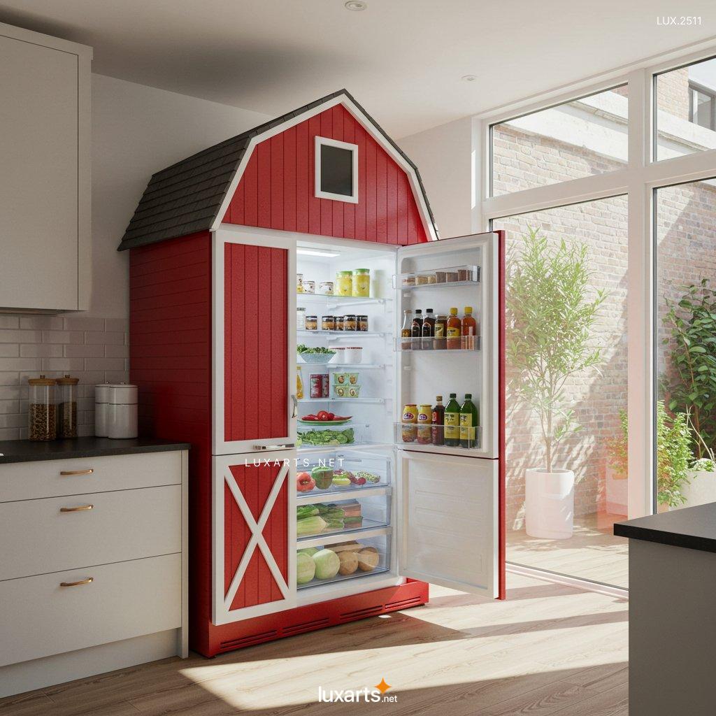 LUX.2511 Barn-Style Fridges - Unique Farmhouse Design for Kitchens barn inspired fridges 3