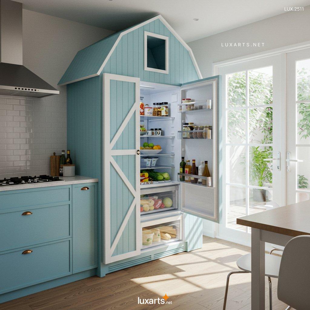 LUX.2511 Barn-Style Fridges - Unique Farmhouse Design for Kitchens barn inspired fridges 4