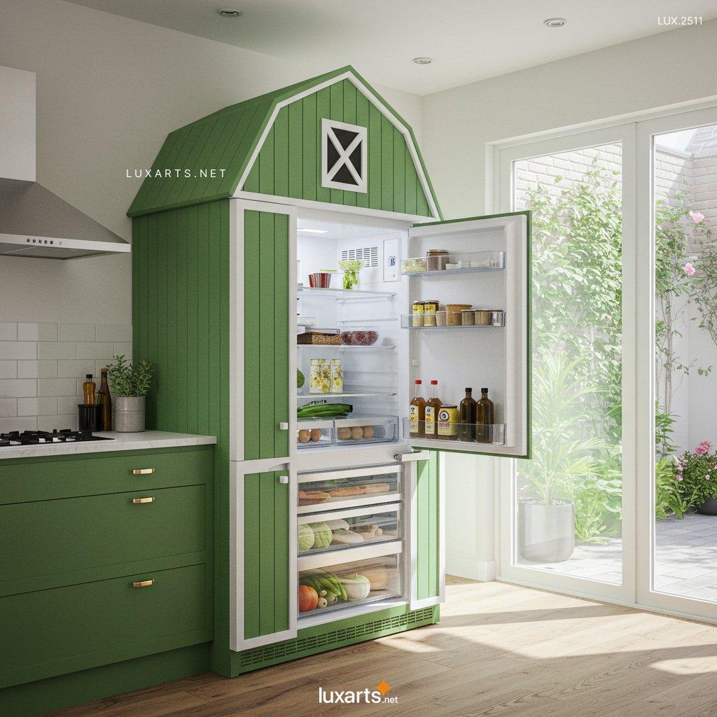 LUX.2511 Barn-Style Fridges - Unique Farmhouse Design for Kitchens barn inspired fridges 5