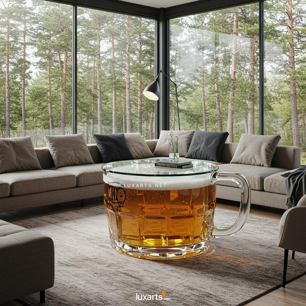 Brews and Decor: Beer-Shaped Coffee Tables for Your Home beer shaped coffee table 2