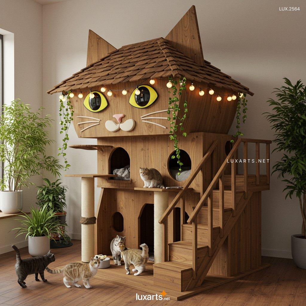 LUX.2564 Purr-fect Paradise: The Ultimate Indoor Cat Playground Inspired by Cats Themselves cat shaped cat playgrounds 10