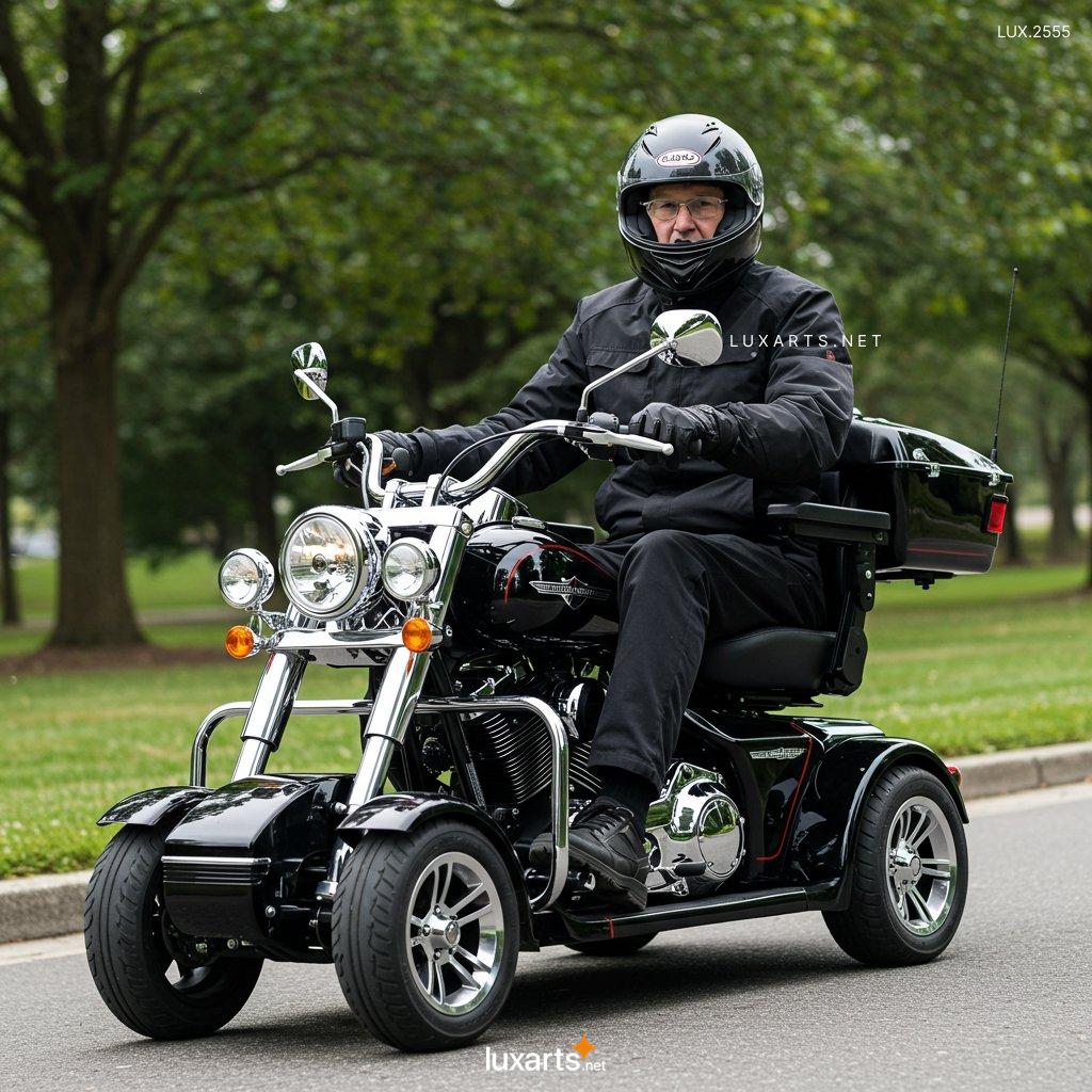 LUX.2555 Ride with Freedom: Harley-Inspired Mobility Scooter – Perfect for Active Seniors harley davidson mobility scooter 47